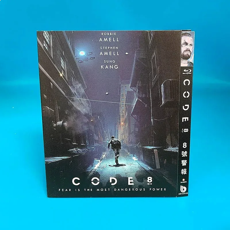 Spot CODE 8 No 8 Alarm Chinese Subtitles 1 Disc BD Blu-ray