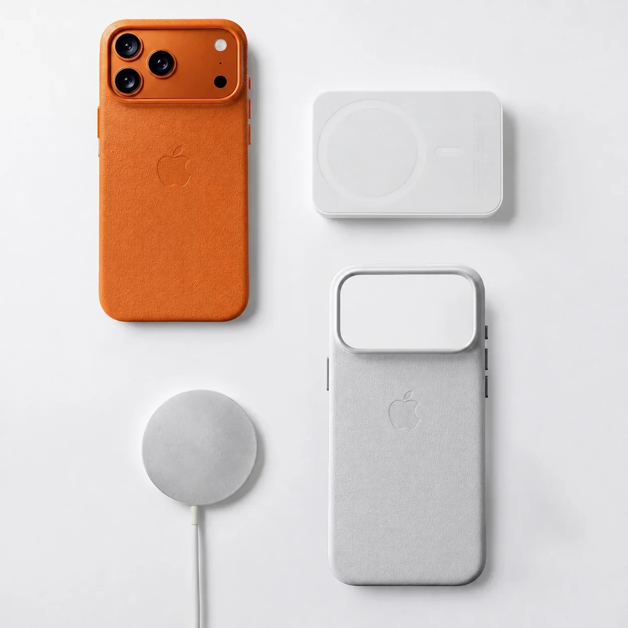 Skórzane etui z funkcją MagSafe do Apple iPhone 17 Pro Max – magnetyczne, bezprzewodowe ładowanie, sterowanie aparatem, odporność na wstrząsy, cienkie, ochronne etui. — zdjęcie produktu 3