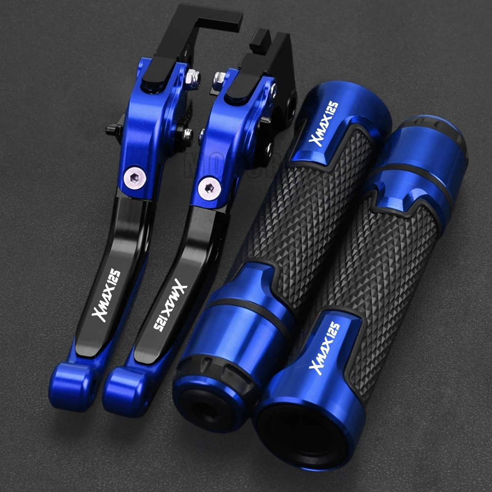 Motorcycle Adjustable Brake Clutch Levers Handlebar grips For yamaha XMAX125 XMAX 125 X-MAX X MAX 125 2009- 2023 2022 2021 2020