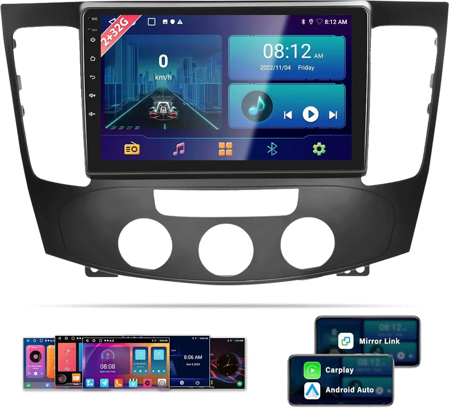 2+32G Android Car S… - image