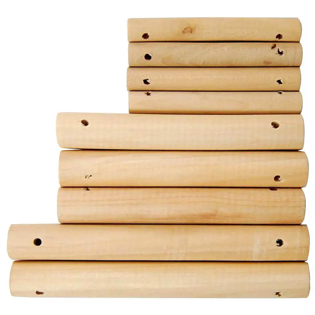 

20 Round Wooden Block Sticks Wooden Sticks Craft Sticks Decorative Wood For