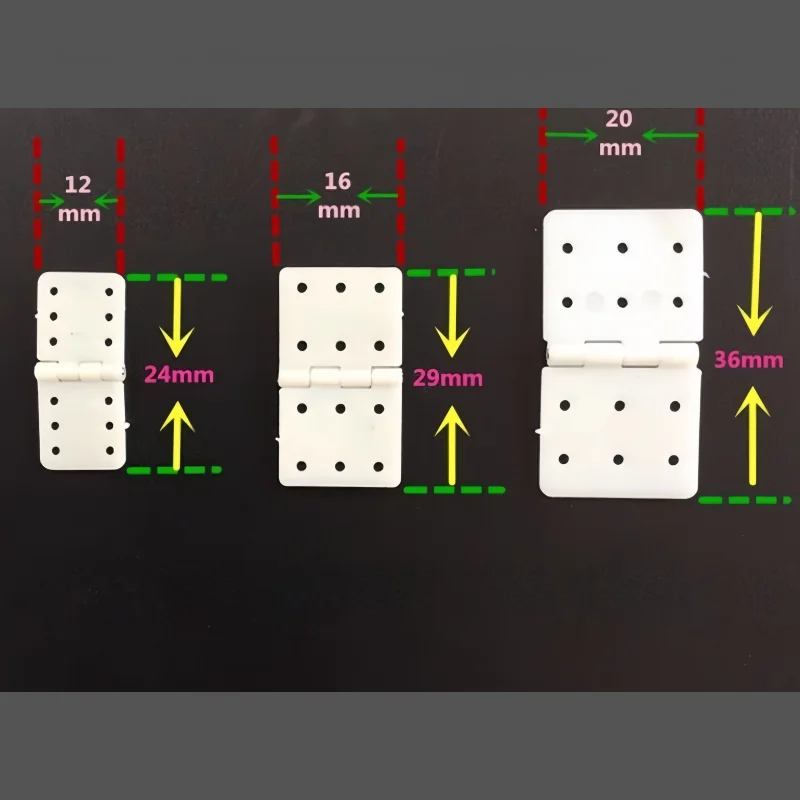 Model samolotu zdalnie sterowany, samolot o stałym skrzydle z płaskimi zawiasami, zawiasy płaskie z otworami odprowadzającymi wodę, wszystkie modele dostępne.