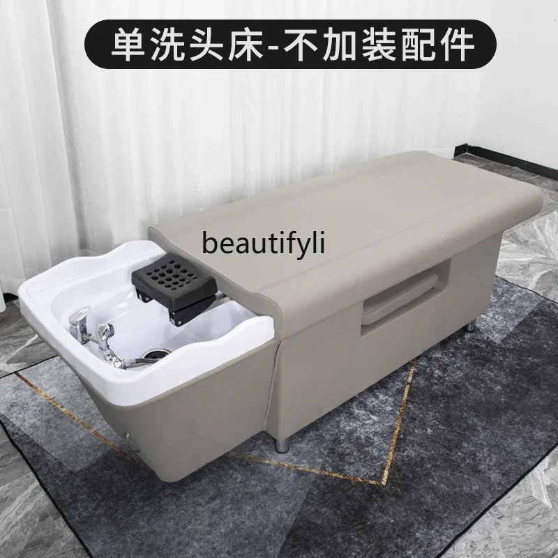 Thai Shampoo Chair Hair Salon Constant Temperature Water Circulation Fumigation Lying Completely Hair Salon Flushing Bed