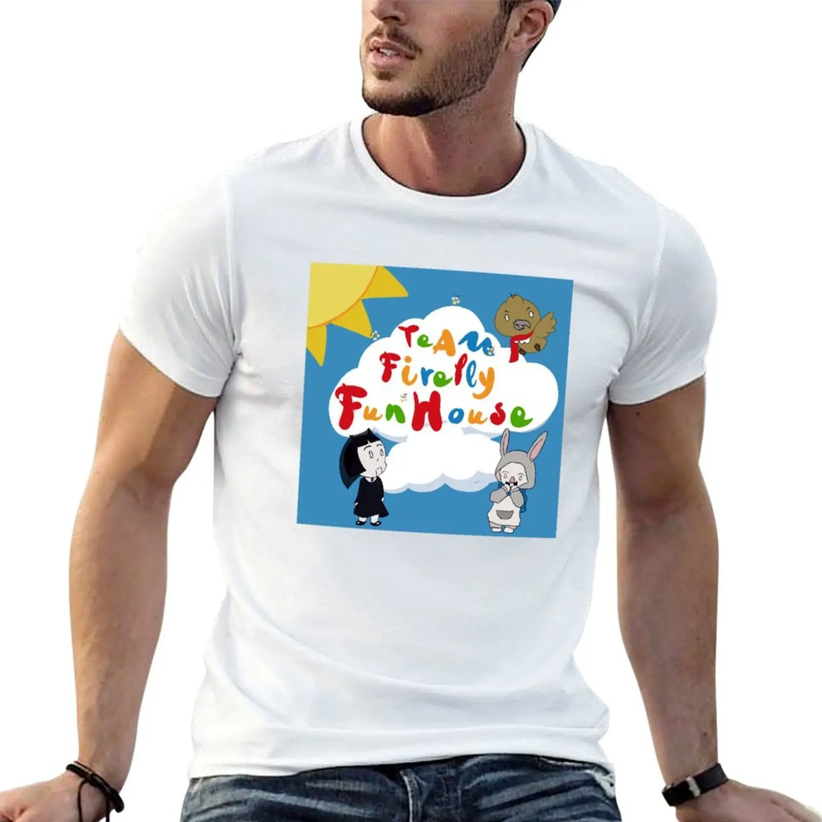 Team Firefly Funhouse T-Shirt street wear cotton man t-shirts men clothing