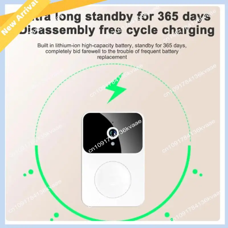 M01K Smart Wireless Wifi Video Doorbell Waterproof 1080P HD Video Doorbell With Camera HD Infrared Night Vision Camera Easy To U