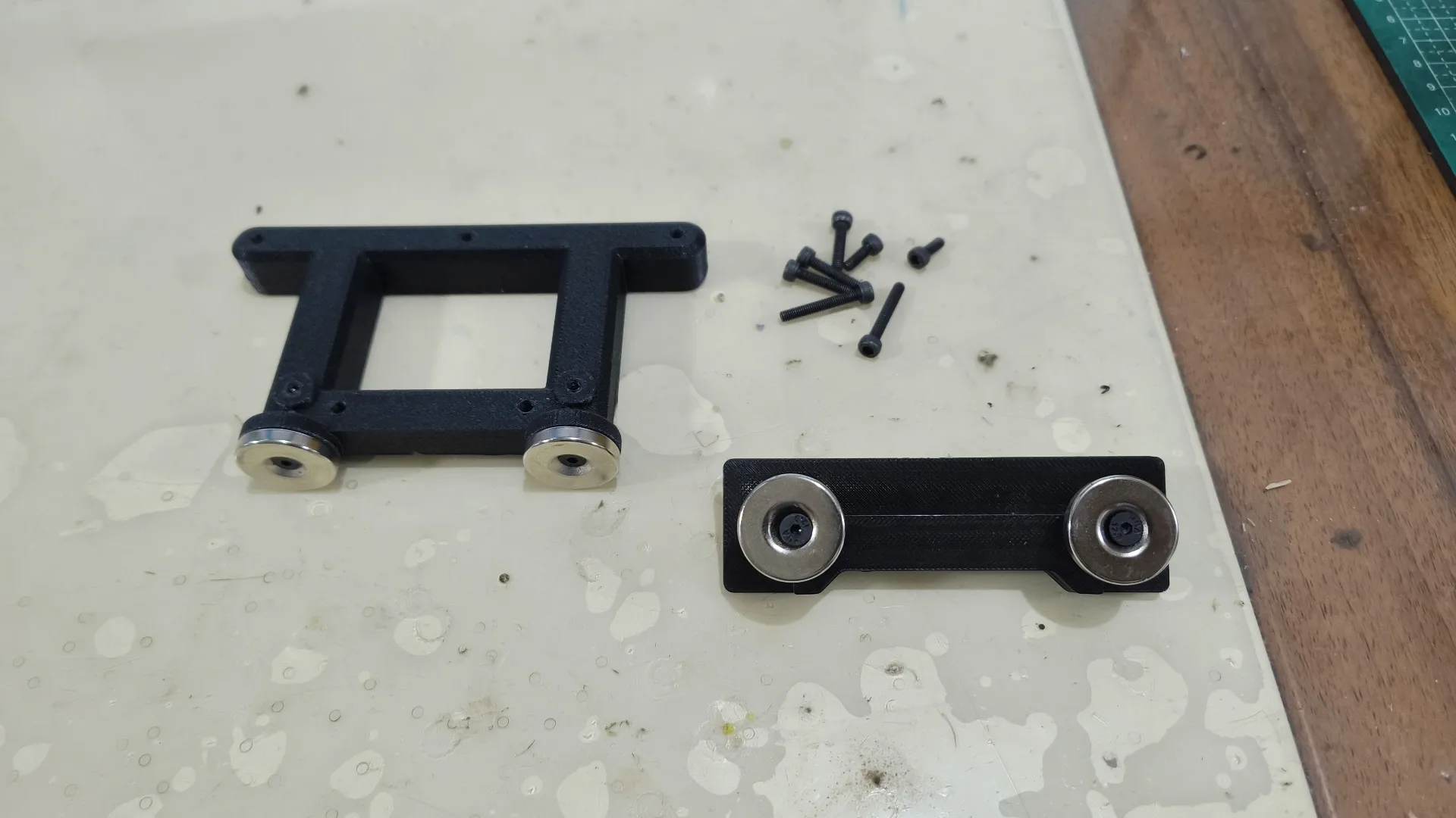 Magnetic Body Mount Kit for CK Maker 5811 5812 5816 1/7 RC Crawler No-Drill Quick Release Shell Mount Upgrade Parts No-Drill