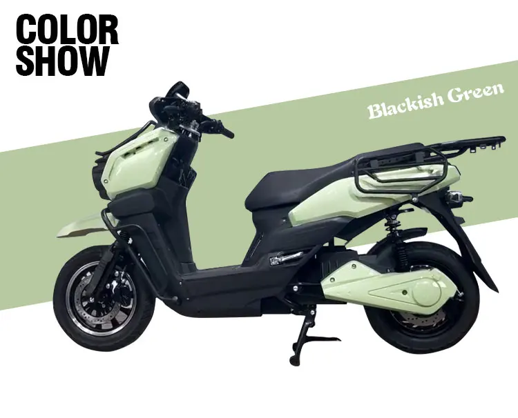 

Электрический городской мотоцикл 1000 Вт для езды на велосипеде, стальная рама, питание от свинцово-кислотной батареи 72 В