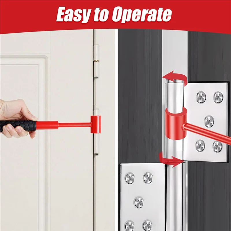 A74E-Adjustment Wrench Set 4 In 1 Door Hinge Adjustment Tool For Residential And Commercial