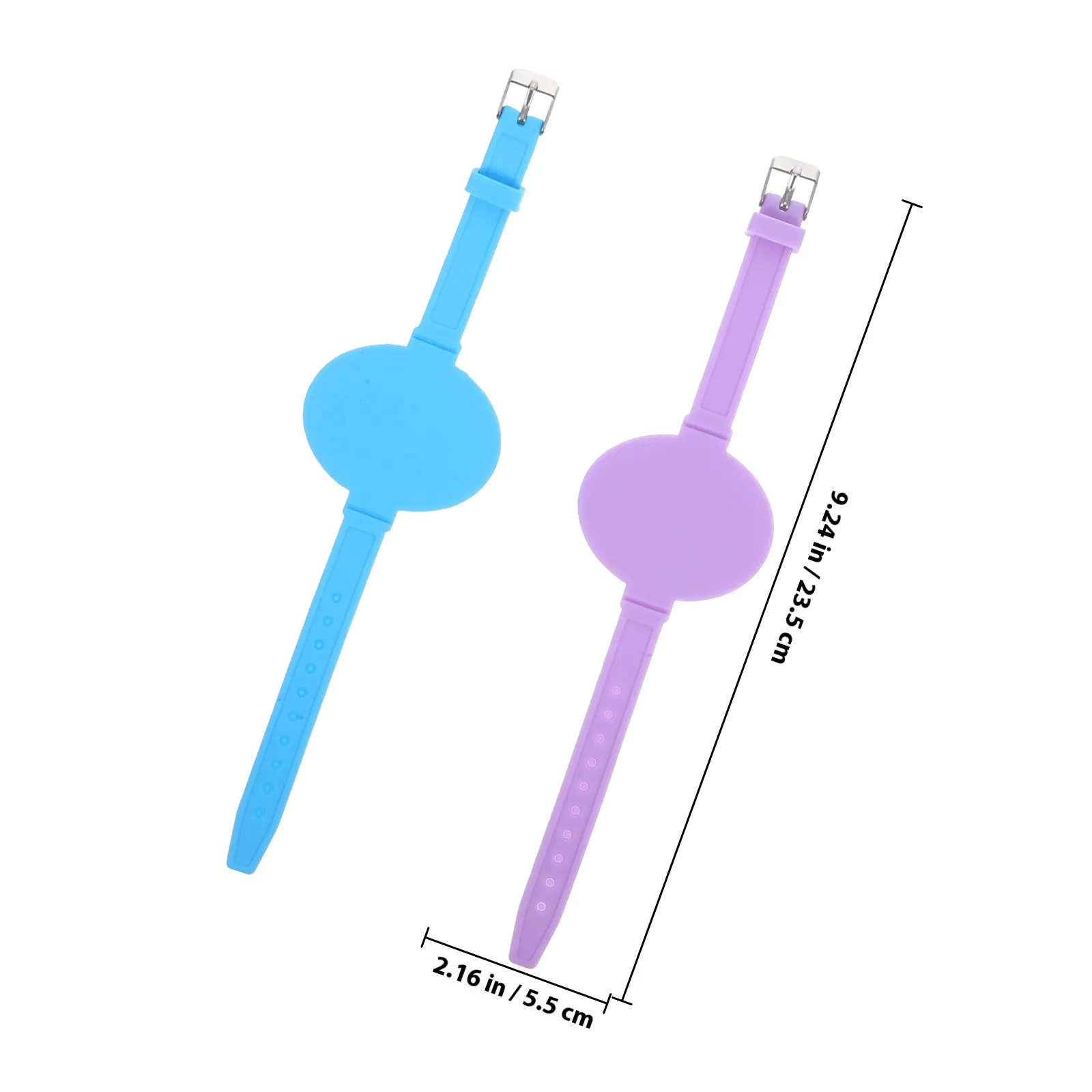 3Pcs Silicone Reminder Wristband Memo Slap Bracelet Wrist Notepad Reusable to Do List Organizer Comfortable Stylish for Nurses