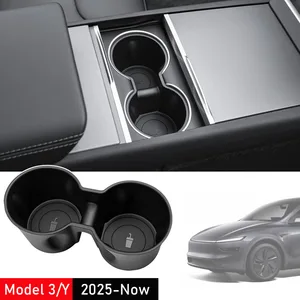 Porte-gobelet d’eau USVOTOV pour Tesla Model Y Juniper Model 3 2025 Accessoires Organisateur de console centrale Insert Boîte de rangement Montagne russe Montagne russe 10 meilleures ventes Nvidia Tesla - No 7