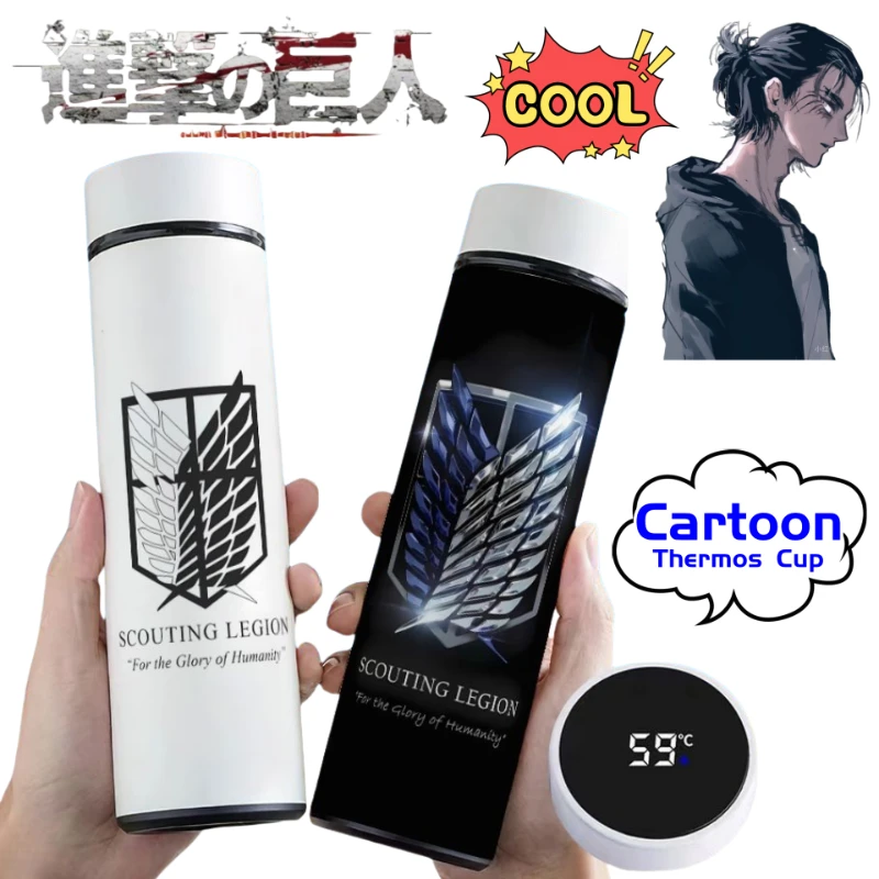 attack-on-titan-mikasa·ackerman-levi-ackerman-caneca-isolada-criativa-de-desenho-animado-copo-de-agua-de-aco-inoxidavel-de-alta-qualidade-para-meninos