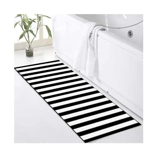 Else Kadser Patterned Shower Bathtub Fronting Bath Mat