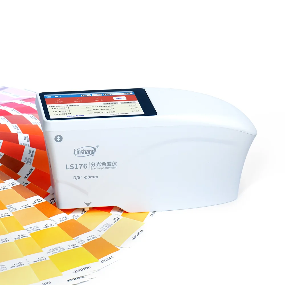 

Wholesale LS176 D/8 Cheap Spectrophotometer Price Reflective Color Portable Spectrophotometer Colorimeter