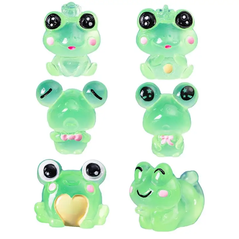 Frog Miniature Figurines Create Whimsical Fairy Gardens With Resin Charm Perfect DIY Craft For Adding Charm To Your Landscape