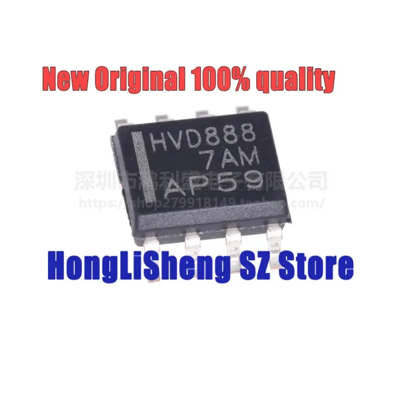 10pcs/lot SN65HVD888DR SN65HVD888D HVD888 SOP8 RS-485 Chipset 100% New&Original In Stock