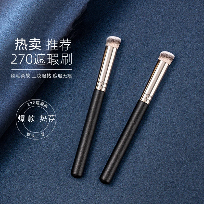 1pc Foundation Concealer Brush Makeup Brushes Foundation Concealer Covers Acne Marks Dark Circles Face Makeup Brush for Blending