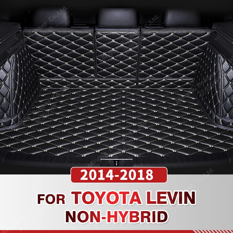 

Auto Full Coverage Trunk Mat For Toyota Levin Non-hybrid 2014-2018 17 16 15 Car Boot Cover Pad Interior Protector Accessories