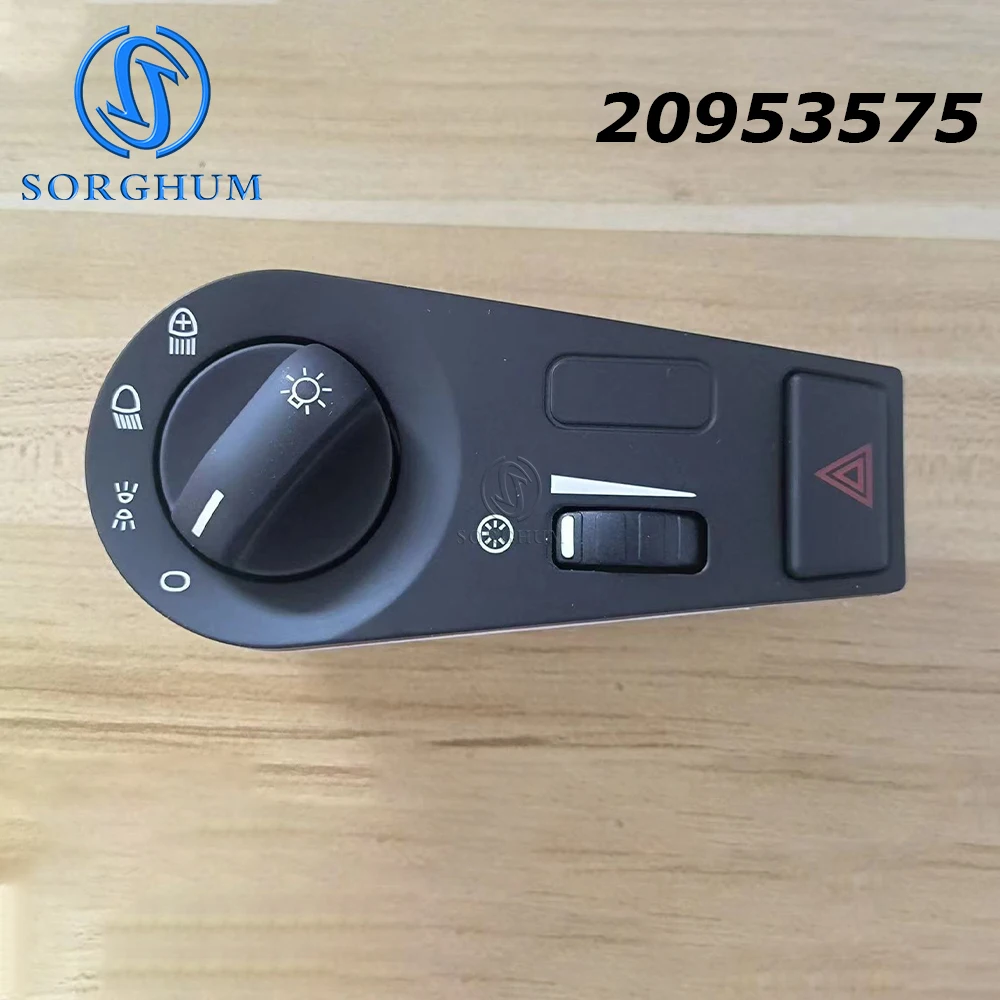

20953575 Headlight Adjust Knob Emergency Hazard Warning Light Switch For Volvo VNL 670 Headlamp Switch 10 Pins