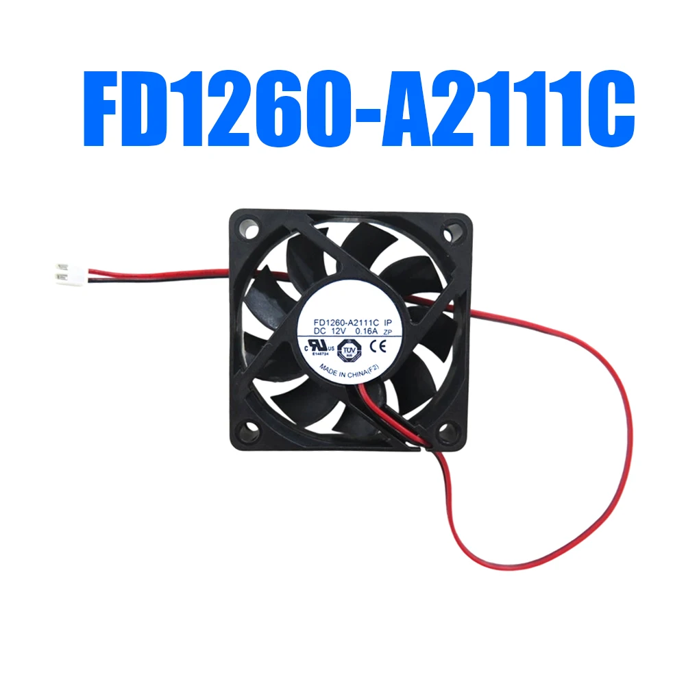 Suitable For FD1260-A2111C DC12V 0.16A 2PIN 2Lines Fan