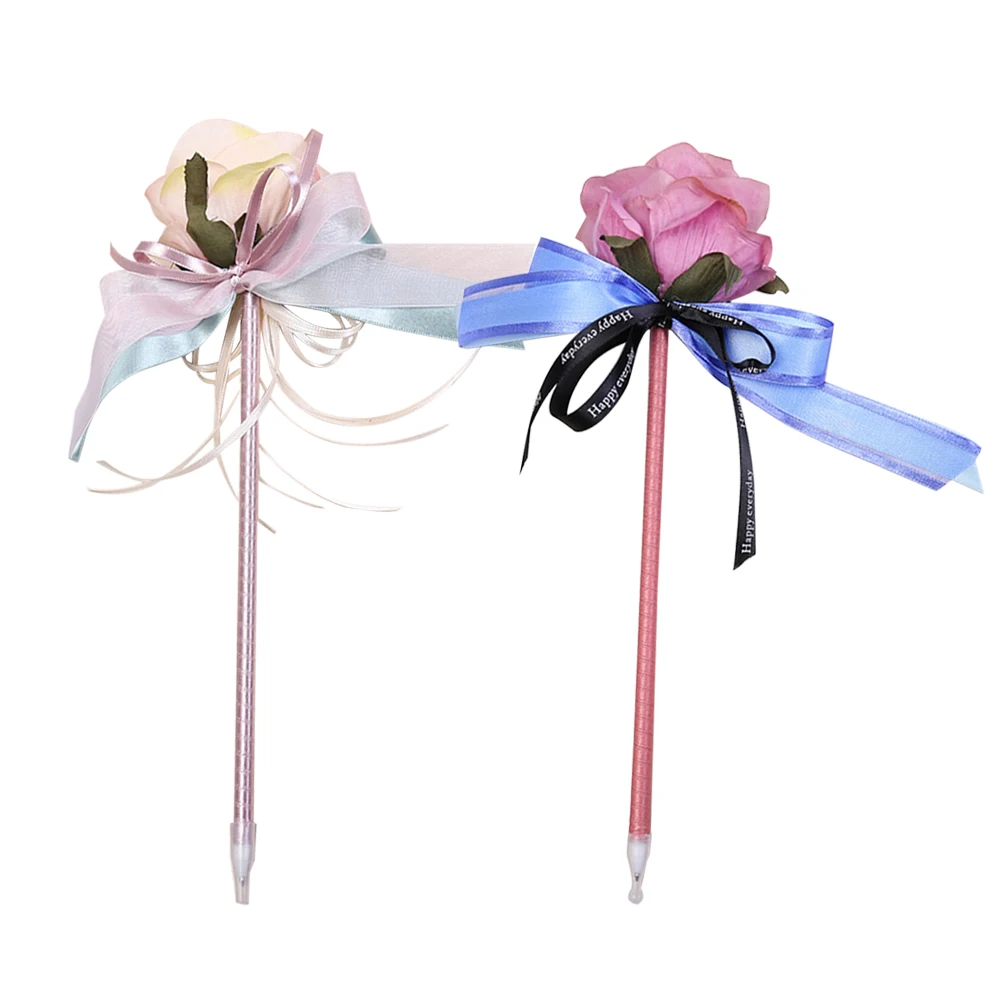

Ручка с имитацией розы, свадебная шариковая ручка, подарок на день рождения, креативные ручки, роман