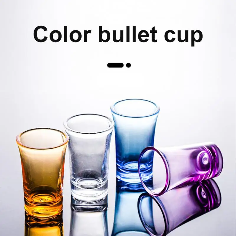 35ml Shot Glass Plastic Spirits Shot Cup Party Bar Club Drinking Tool Wedding Wine Glasses Cocktail Pint Vodka Cups