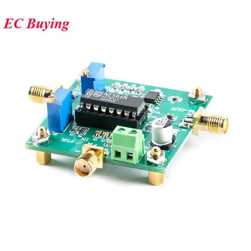 NE564FM Demodulation Module 10M-90M FM/FSK Demodulation Board Signal Processing Receiver Can Demodulate Carrier Frequency