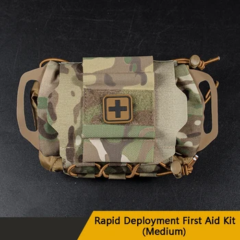 Reflex IFAK emergency medical kit, one-handed access Pull-out, separation type, tactical rapid deployment