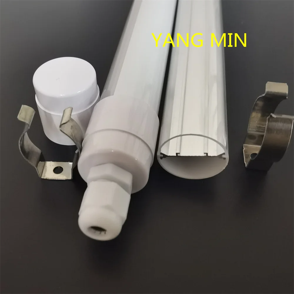 1.2M/PCS Full PC T8 Led Tube Parts Housing Body SKD shenzhen Factory Led Room Light