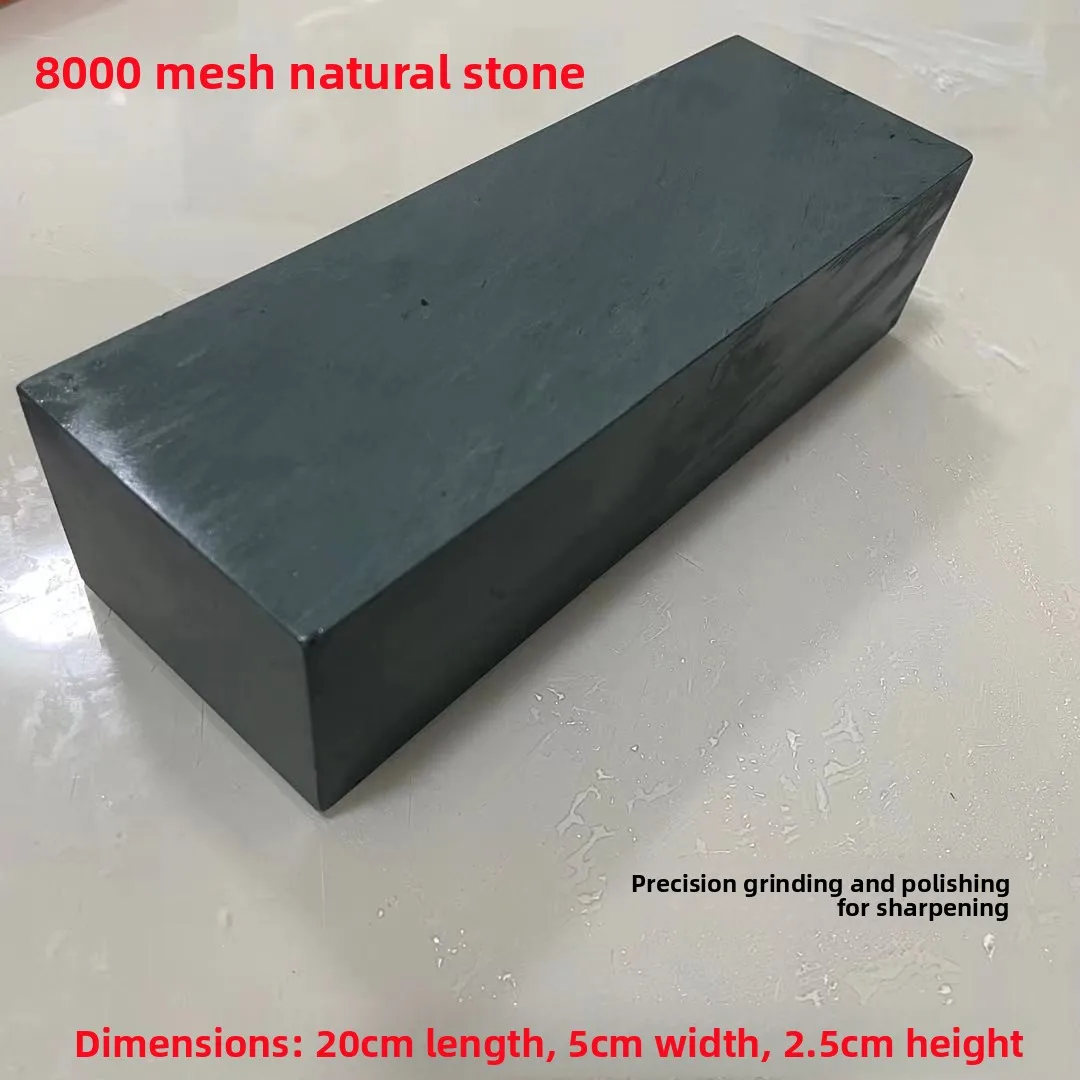 Picture 4: Natural 8000-Mesh Whetstone for Kitchen Knives Fine And Polishing Foot Pedicure Scissors Oil Stone Water Drop Green Sharpening