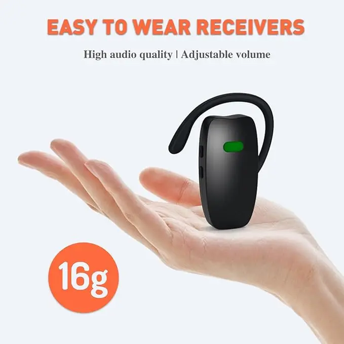 Wireless Museum Factory Sightseeing Tour Guide System Charge Base Walkie Talkie Headset Sender und Empfänger