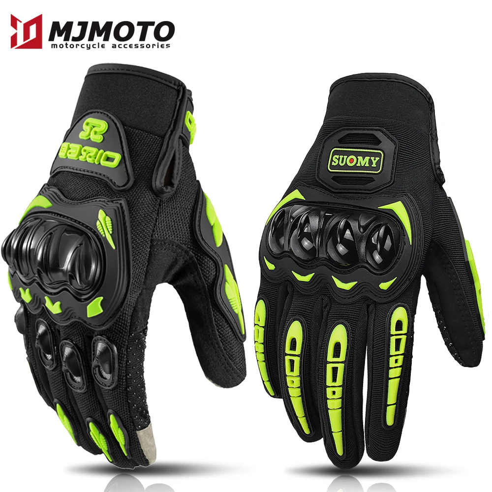 Suomy Motorcycle Gloves Men Woman Enduro Mtb Cycling Gloves Summer DH MX Motorbike Gloves Touch Drop-proof Motocross Accessories