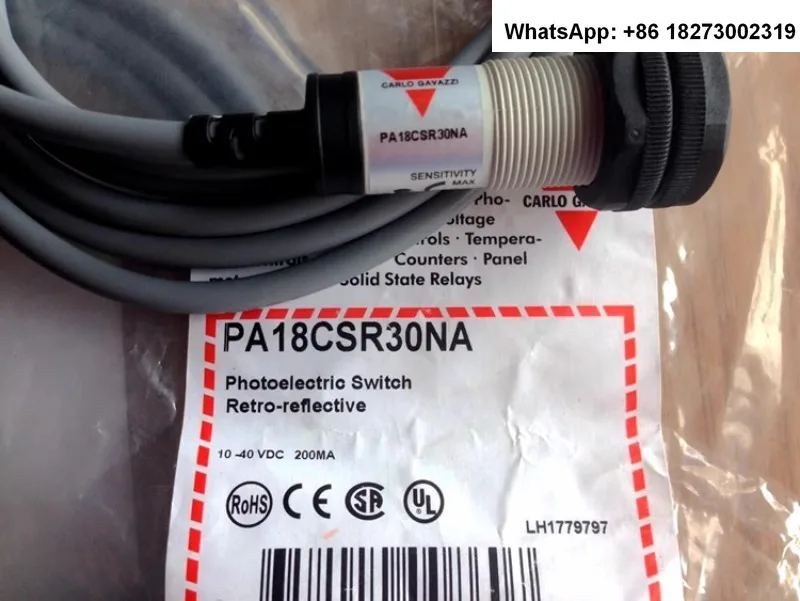 

Новый оригинальный фотоэлектрический переключатель Carlo gavazzi PA18CSR30NA