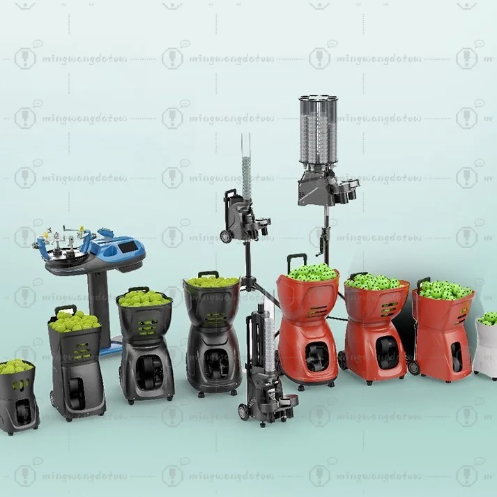 

Intelligent Tennis Automatic Serve Machine Portable Ball Launcher Trainer for Solo & Multi-Person Court Practice