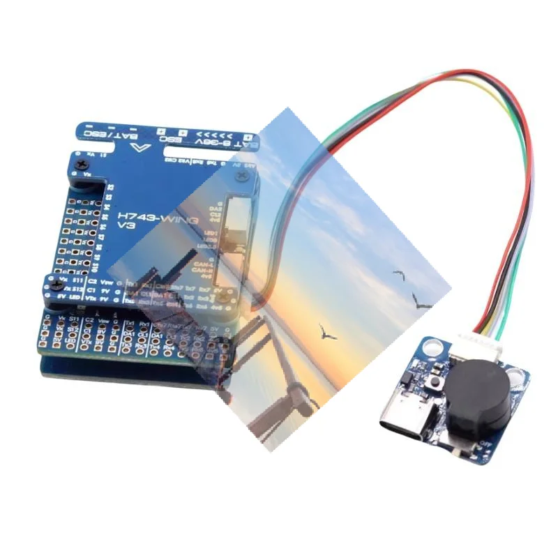 Drone Buzzer - []H743 WING V3 Flight Controller Board
