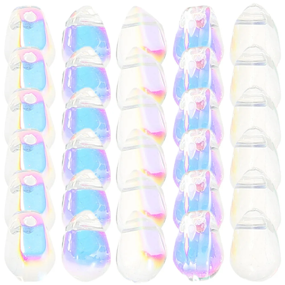 

150pcs Drop Hairpin Material Craft for Diy Jewelry Making Large Hole Loose for Crafting Gifts