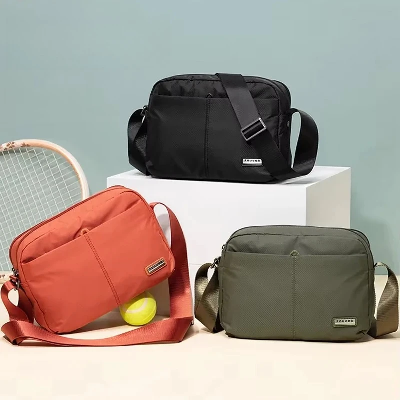 

EPOL Lightweight Crossbody Bag for Women Nylon Oxford Cloth Shoulder Bags Small Casual Canvas Bag 2961-11