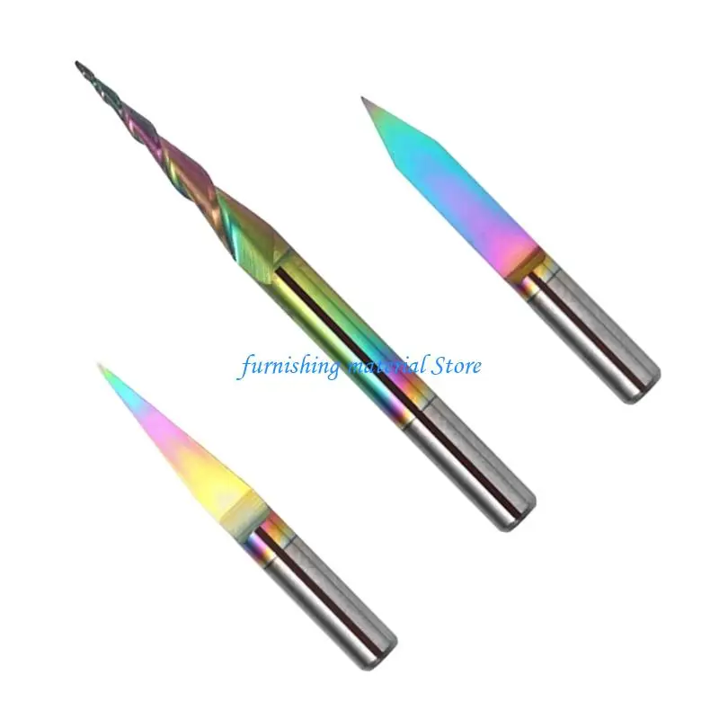 Y5GD Functional Woodworking Routers Bit Set With V And Ball End Cutters For Smoothly Finish On Multiple Materials
