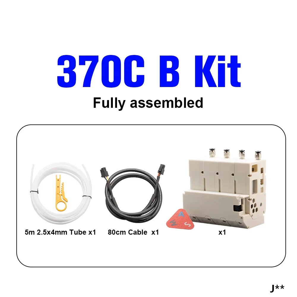 BLV BMCU 370C Open source AMS MMU-oplossingen AMS lite 370 130 BMCU 370 ondersteuning Auto Refill Farm Support Type-c