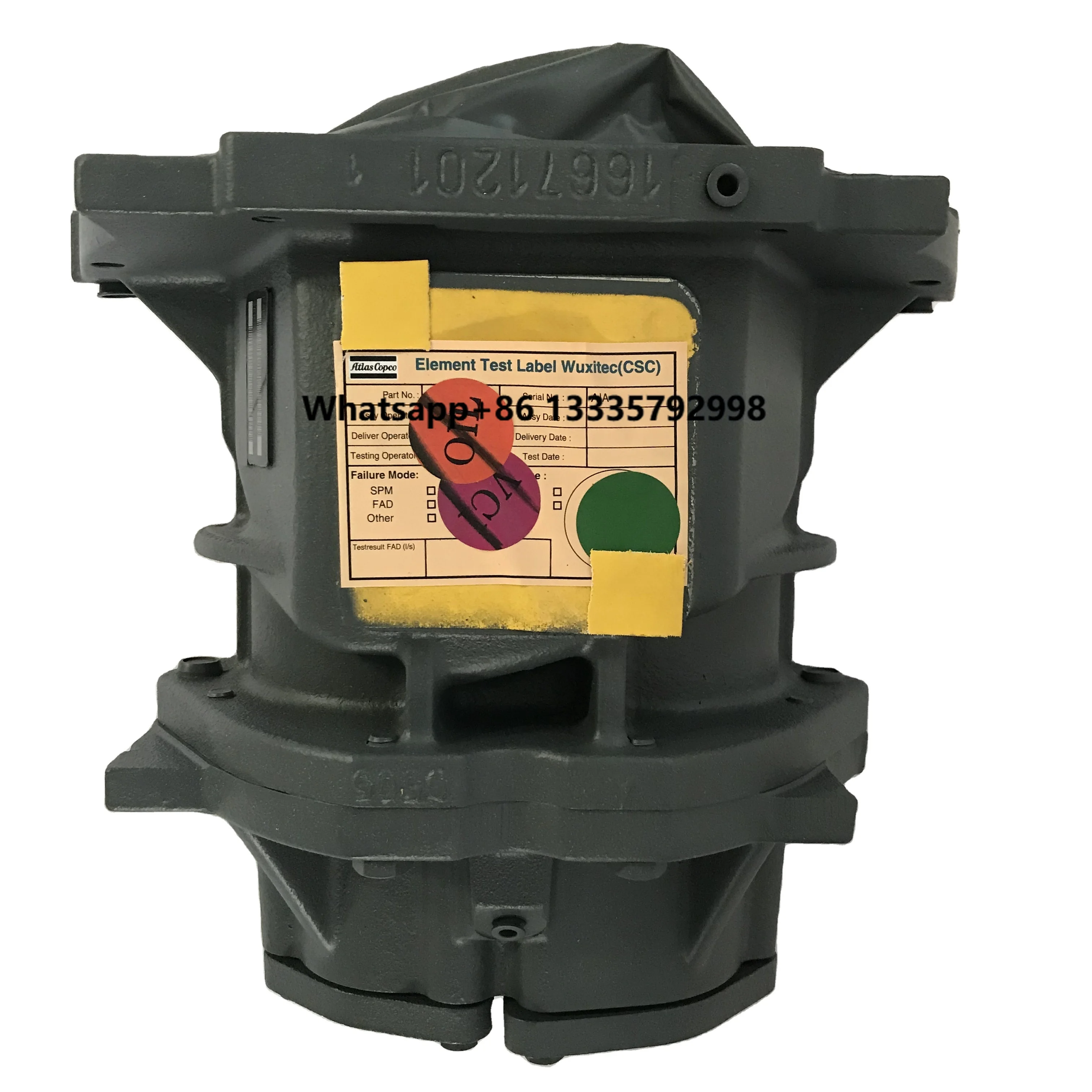 

Atlas Copco Aluminum Screw Air End Spare Parts Superior Quality for Air Compressor Main Machine
