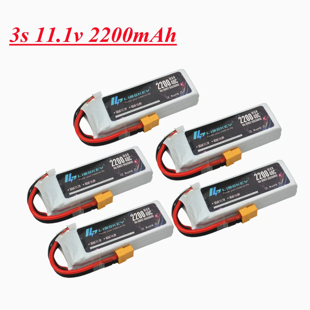 11.1v 2200mAh 3s LiPo Battery For RC Car Boat Airplane Helicopter 803496 3S 11.1v Battery for RC toys accessories XT60 Plug