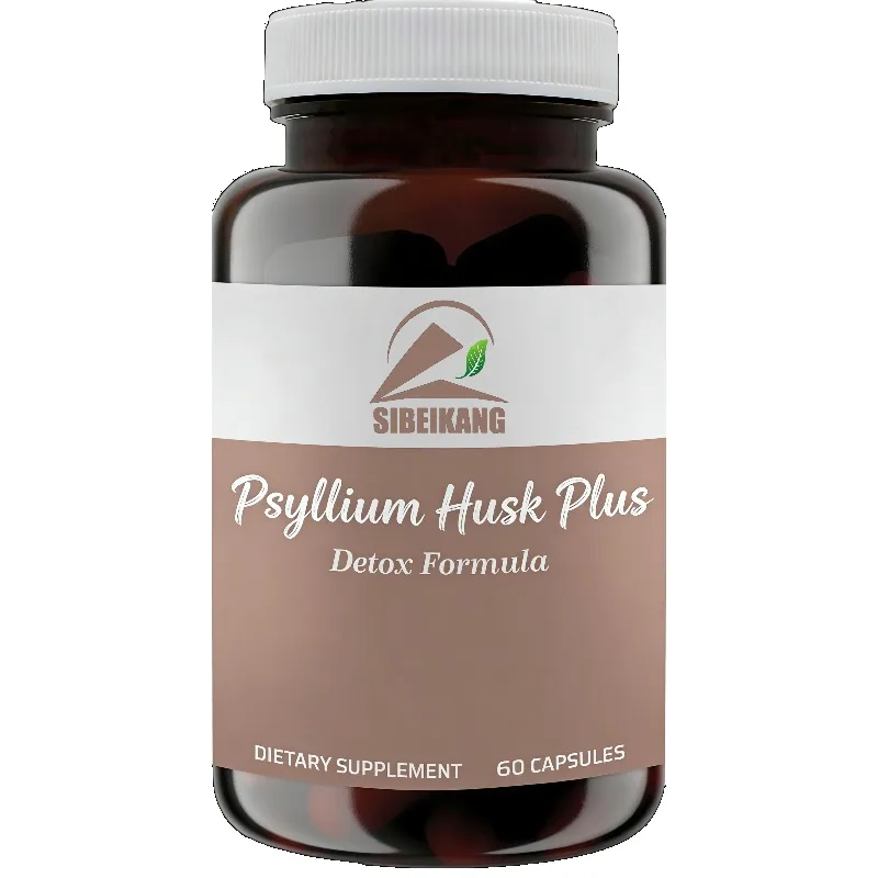 Suplemento de Plantago Asiatica 1080mg - Un Suplemento Diario de Fibra para una Digestión Intestinal Más Saludable, 60 Cápsulas