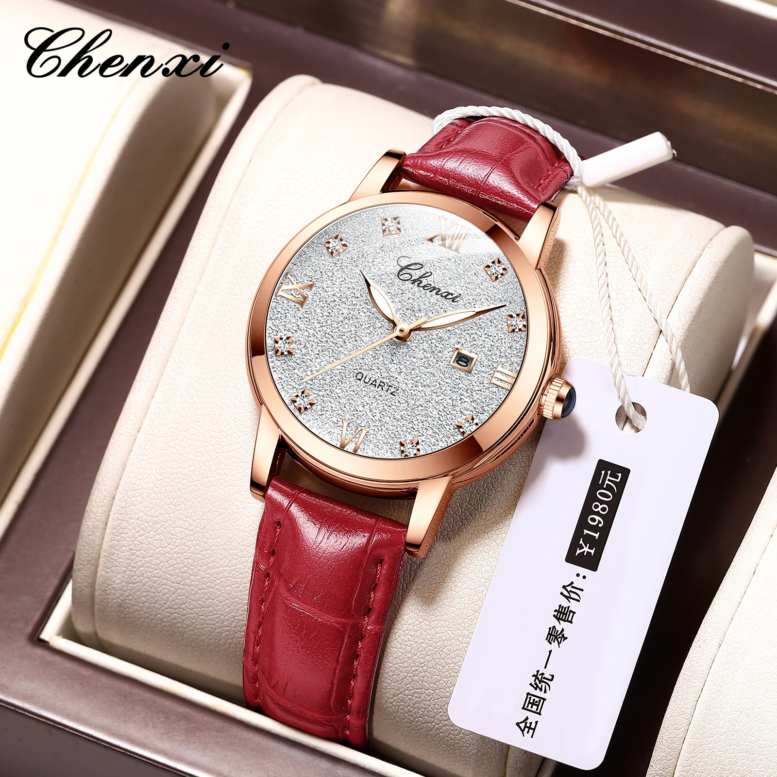 CHENXI 302 Luxury Quartz Watch for Women Elegant Women's Watches Gifts Fashion Trend Simple Ladies Watch часы женские наручные