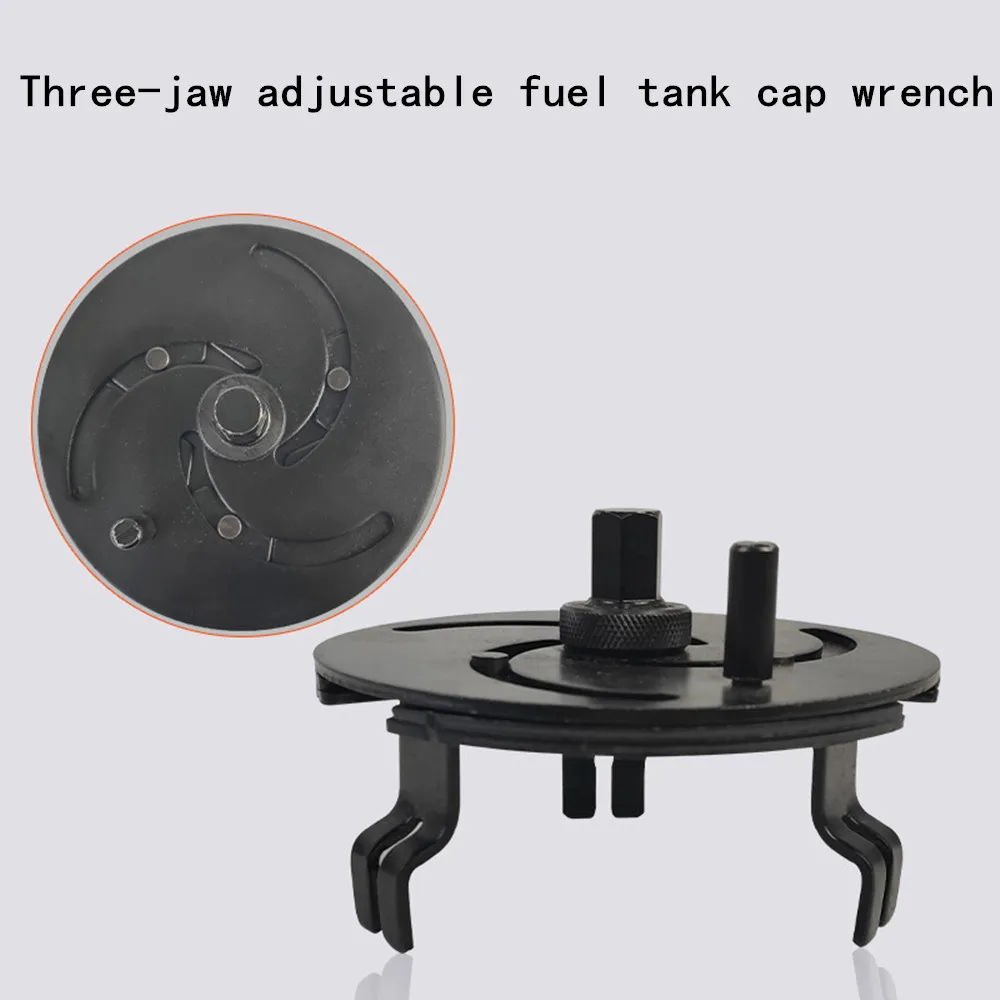 

3 Jaws Adjustable Fuel Tank Lid Wrench Fuel Gauge Sender Collars Removal Tool