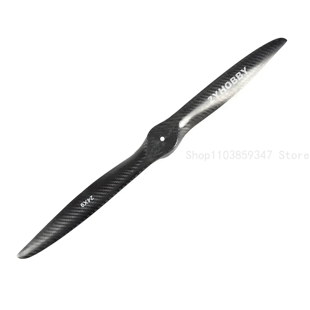 AP1Super Strong Carbon Fiber ZYHOBBY ACRO Propeller For RC Fixed Wing Plane 19*8/19*10/20*8/22*10/23*8/23*10 Various Specificati