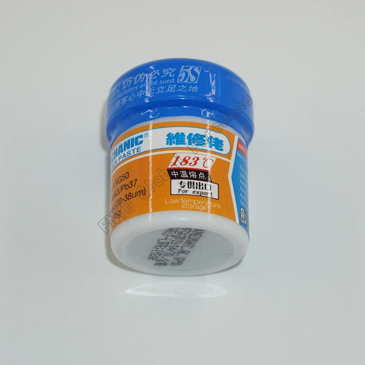 XG-50 Medium Temperature Solder Paste 10pcs 35G Liquid Solder Paste Lead-Containing SMD BGA SMT Template Solder Tool