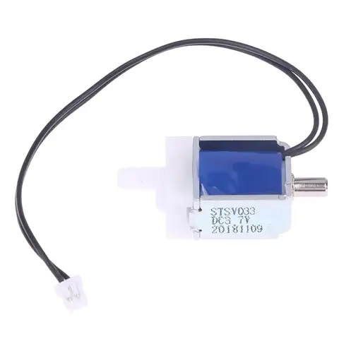 Solenoid Valve DC 3.7V Normally Open N/O Solenoid Valve Electromagnetic Air Valve Exhaust Valves Mini Electric Switch Accessorie