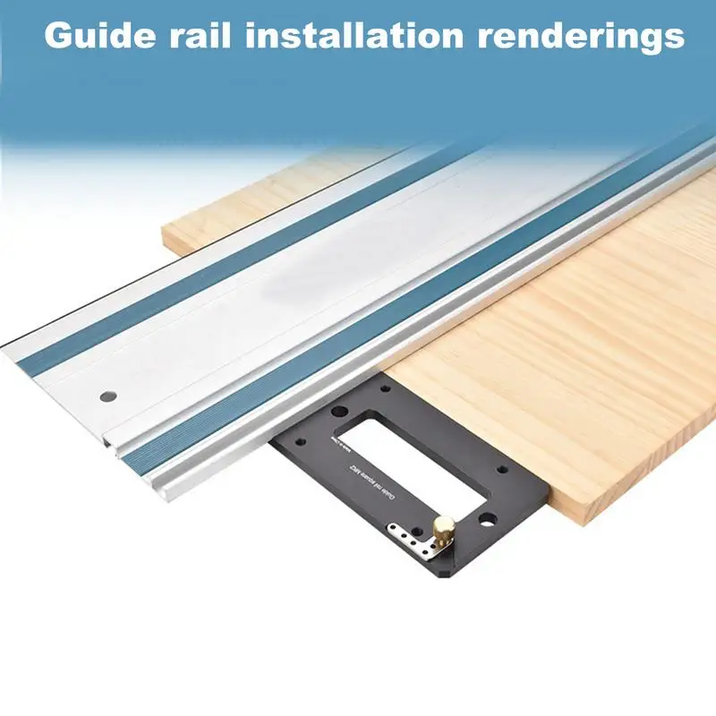 

Track Saw Guide Rail Saw Track for Circular Saw High Strength Track Saw Guide Stable Circular Saw Guide Jig Circular Saw
