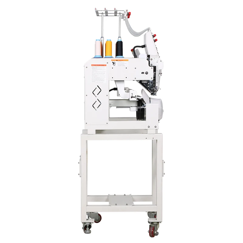 12 Needle Single Head Embriod Machine for Sale with Embroidery Frame