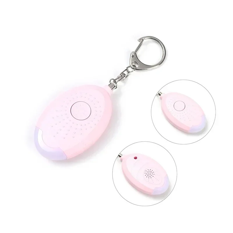 130dB Security Protect Alert Scream Loud Emergency Alarm Keychain Personal Safety for Women Children Elder Girls Self Defense