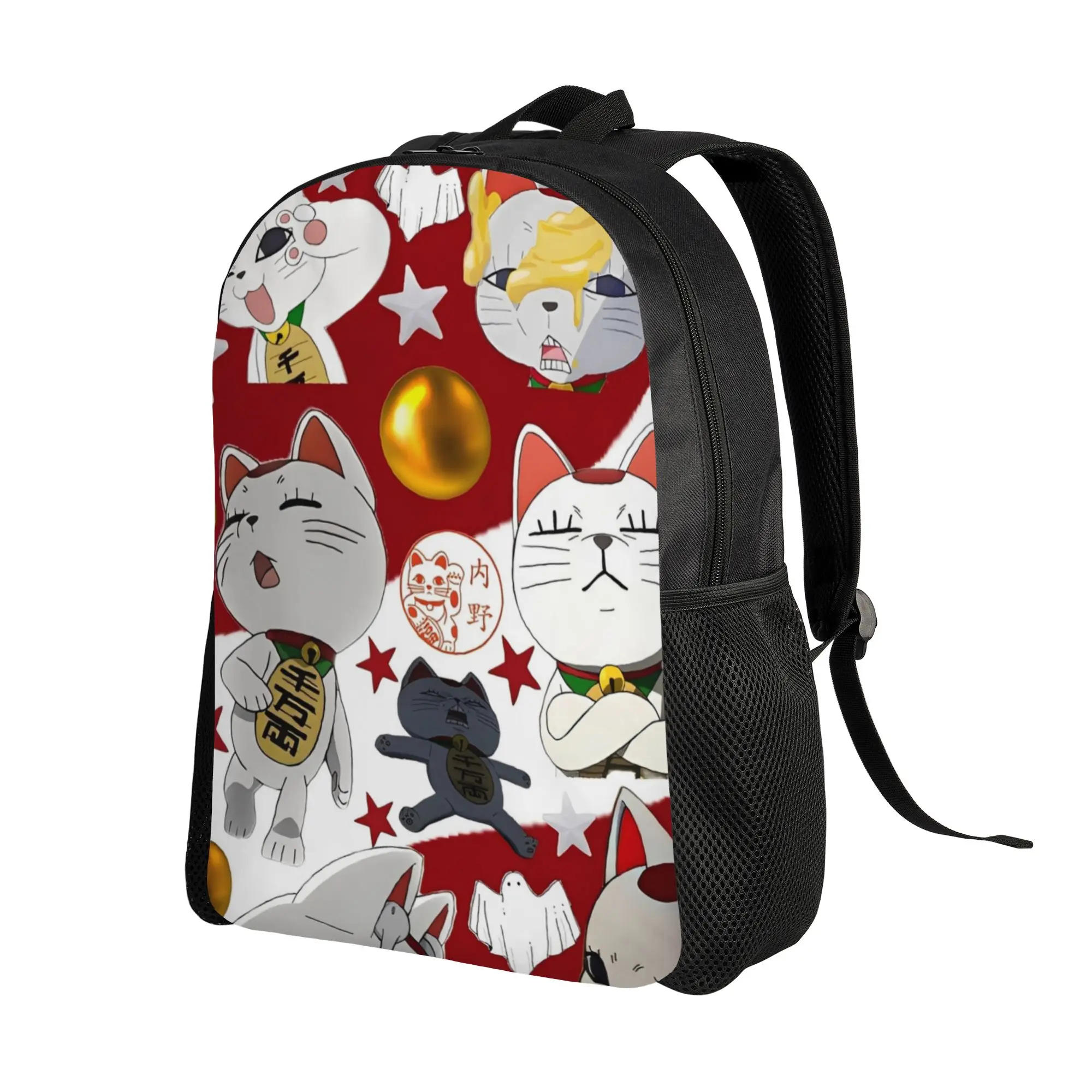 Cat Dandadans Backpack  Travel Backpacks Unisex Funny School Bags Colorful Print Rucksack
